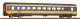 IC Passenger car NS V, HO, PIKO 58679
