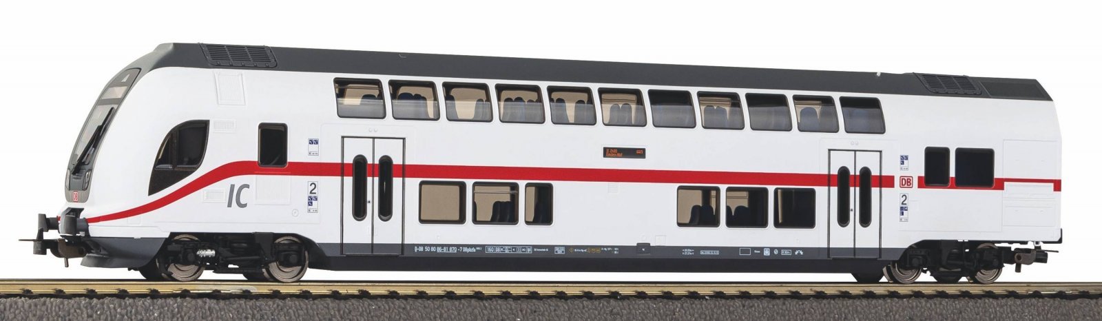 IC 2 Bi-Level Control Car DB VI, HO, PIKO 58800