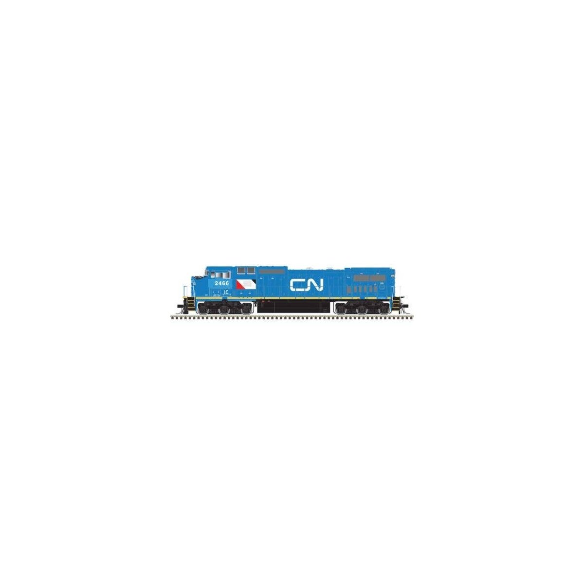 GE Dash 8-40CW - Sound and DCC - Master(R) Gold -- Canadian National IC 2466 (blue, white, black), N, Atlas Model Railroad Co. 4