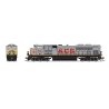 EMD SD70ACe - Sound and DCC - Paragon4(TM) -- Kansas City Southern 4016 (As-Delivered, gray, red, yellow), N, Broadway Limited I