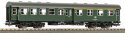 Rebuilt Car 1./2. Class AB4yg DB IV, HO, PIKO 58860
