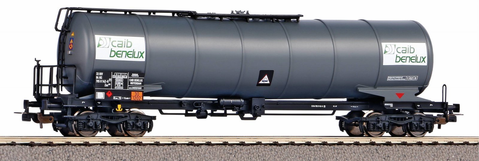Funnel-flow tank car Caib Benelux NS V, HO, PIKO 58968