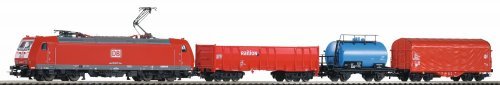 PIKO SmartControlwlan Set Freight Train BR 185 with 3 Freight Car, HO, PIKO 59015