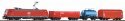 PIKO SmartControlwlan Set Freight Train BR 185 with 3 Freight Car, HO, PIKO 59015
