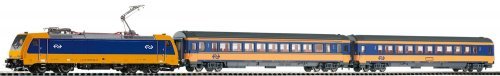 PIKO SmartControlwlan Set Passenger Train BR 185 NS Intercity with 2 Passenger Car, HO, PIKO 59016