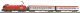 PIKO SmartControlwlan Set with Track with Roadbed ÖBB V Passenger Train, HO, PIKO 59104