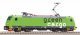 Electric Locomotive BR 5400 Green Cargo DK VI, HO, PIKO 59156