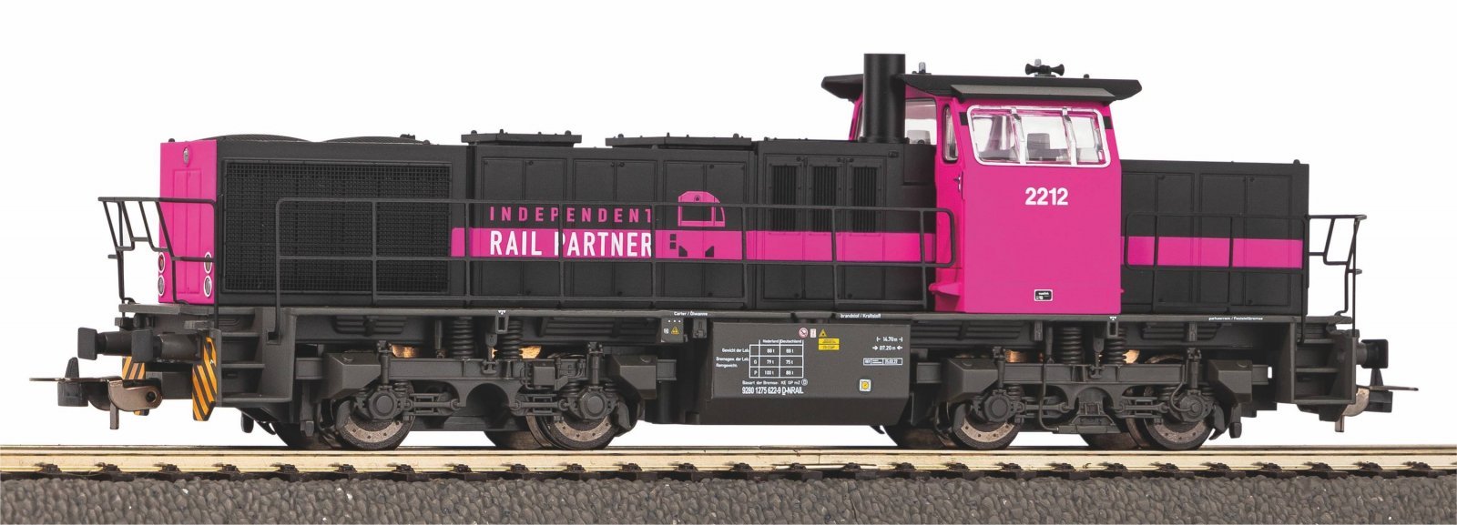 Diesel Locomotive G 1206 IRP VI AC Version, HO, PIKO 59164