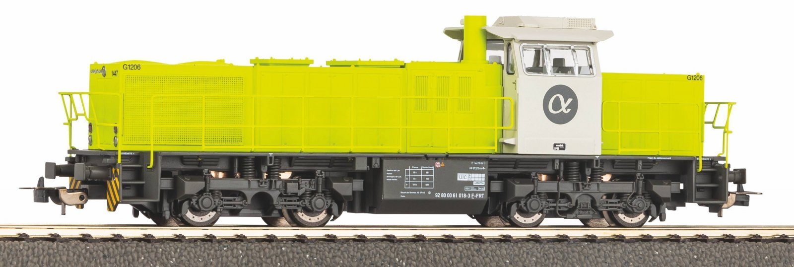G1206 Diesel Alpha Trains VI, HO, PIKO 59165
