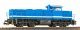 ~Diesel Locomotive/Sound G1206 blue/white Northrail VI + 8-pin Dec., HO, PIKO 59372