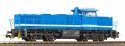 ~Diesel Locomotive/Sound G1206 blue/white Northrail VI + 8-pin Dec., HO, PIKO 59372