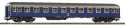UIC-X Expr.1.Cl. Coach Am202 DB IV Blue, HO, PIKO 59620