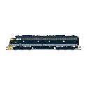 EMD E8A - Sound and DCC - Paragon4(TM) -- Chesapeake & Ohio 4013 (blue, gray, yellow), N, Broadway Limited Imports 8820