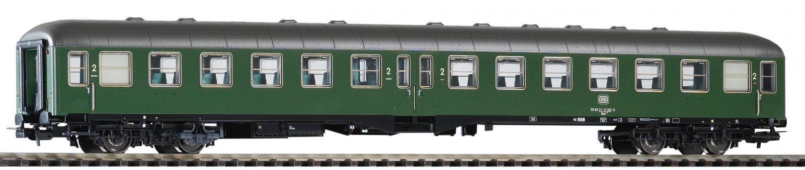Center Entrance Coach 2. Cl. Bym DB IV, HO, PIKO 59680