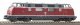 Diesel Locomotive BR 220 red DB IV + DSS PluX22, HO, PIKO 59726
