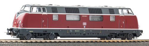 ~Diesel Locomotive/Sound BR 220 red DB IV + PluX22 Dec., HO, PIKO 59728