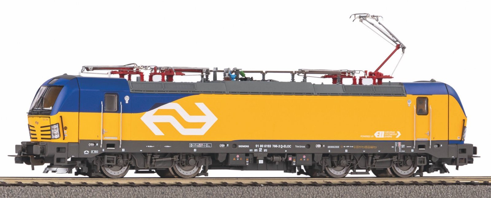 BR 193 Electric loco ELL NS VI Sound, HO, PIKO 59731
