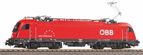 ~Rh 1216 ÖBB VI 4 Pantographs, HO, PIKO 59800
