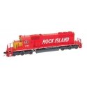 EMD SD40-2 w/LokSound & DCC -- Rock Island (red, yellow, white, Billboard Lettering), HO, Intermountain Railway Company 49345S
