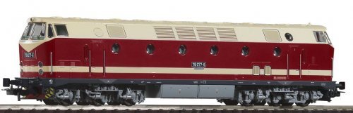 BR 119 Diesel DR IV Upper Lite, Black Chassis, HO, PIKO 59934