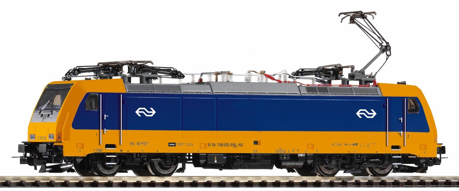 BR 186 002 NS VI 4 Pan, HO, PIKO 59962