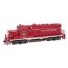 Paducah GP10 w/LokSound & DCC -- Chicago Central & Pacific (red, white), HO, Intermountain Railway Company 49805S