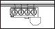Concrete Plant Mixing Building, HO, PIKO 61130