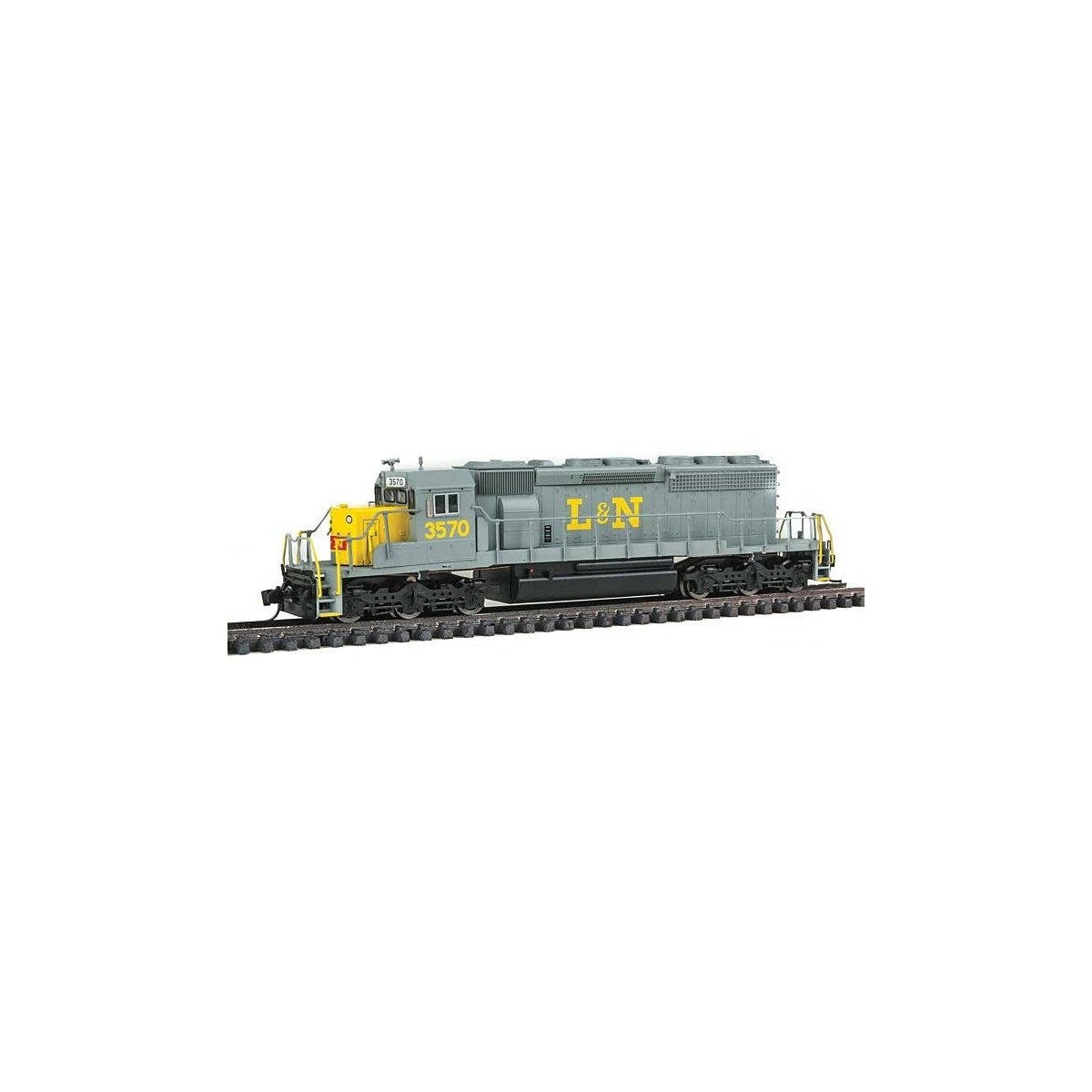 EMD SD40-2 w/LokSound & DCC -- Louisville & Nashville (gray, yellow), N, Intermountain Railway Company 69329S