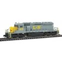 EMD SD40-2 w/LokSound & DCC -- Louisville & Nashville (gray, yellow), N, Intermountain Railway Company 69329S