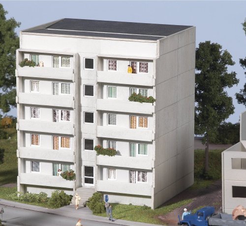 Prefab Apt. Block, Basic Set, HO, PIKO 61146
