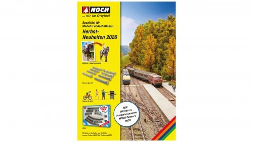 Autumn News Leaflet 2026, German, All Scales, NOCH 71881