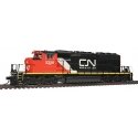 EMD/GMDD SD40-2W w/LokSound & DCC -- Canadian National (black, white, red, Website Logo), HO, Intermountain Railway Company 4930