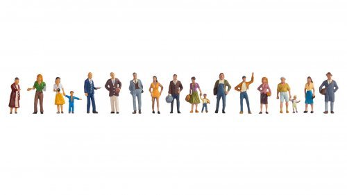 New XL Set "Pedestrians", HO, NOCH 16110