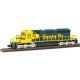 EMD SD40-2 w/LokSound & DCC -- Santa Fe (Warbonnet, blue, yellow), N, Intermountain Railway Company 69320S