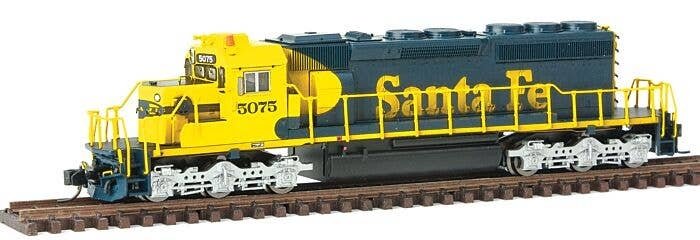 EMD SD40-2 w/LokSound & DCC -- Santa Fe (Warbonnet, blue, yellow), N, Intermountain Railway Company 69320S