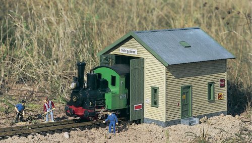 Red River Loco Shed, G, PIKO 62044