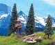 Smokey the Bear w/3 Trees, ALL Scales, Grand Central Scenery SMKY01