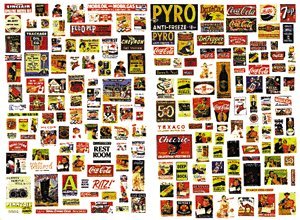 Signs, HO Scale, JL Innovative Design 322