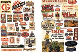 Signs/Posters, N Scale, JL Innovative Design 683