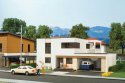 Anna Cube House with Balcony, HO Scale, Kibri 38338