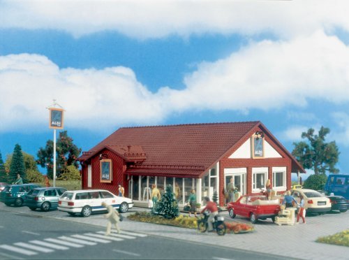 Aldi Supermarket, HO Scale, Vollmer Gmbh 43658