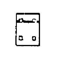 Tie Plates pkg(100), O Scale, Grandt Line Products Inc 9002