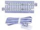 Straight Roadbed Feeder Track Section - Concrete Ties - Unitrack, N Scale, Kato USA Inc 20055