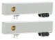 53′ Stoughton Trailer 2-Pack - Assembled, HO Scale, Walthers SceneMaster 2459