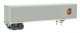 53′ Stoughton Trailer 2-Pack - Assembled, HO Scale, Walthers SceneMaster 2459