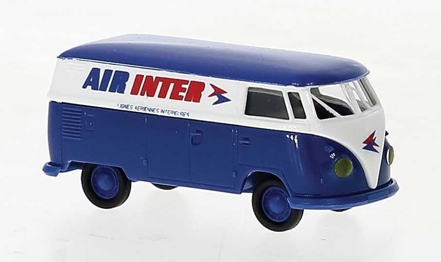1960-1963 Volkswagen T1b Kasten Cargo Van - Assembled, HO Scale, Brekina Automodelle 32762
