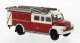 1965 MAN 450 HA TLF 16 Fire Truck - Assembled, HO Scale, Brekina Automodelle 45102
