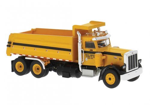Peterbilt 359 Dump Truck - Assembled, HO Scale, Brekina Automodelle 86295