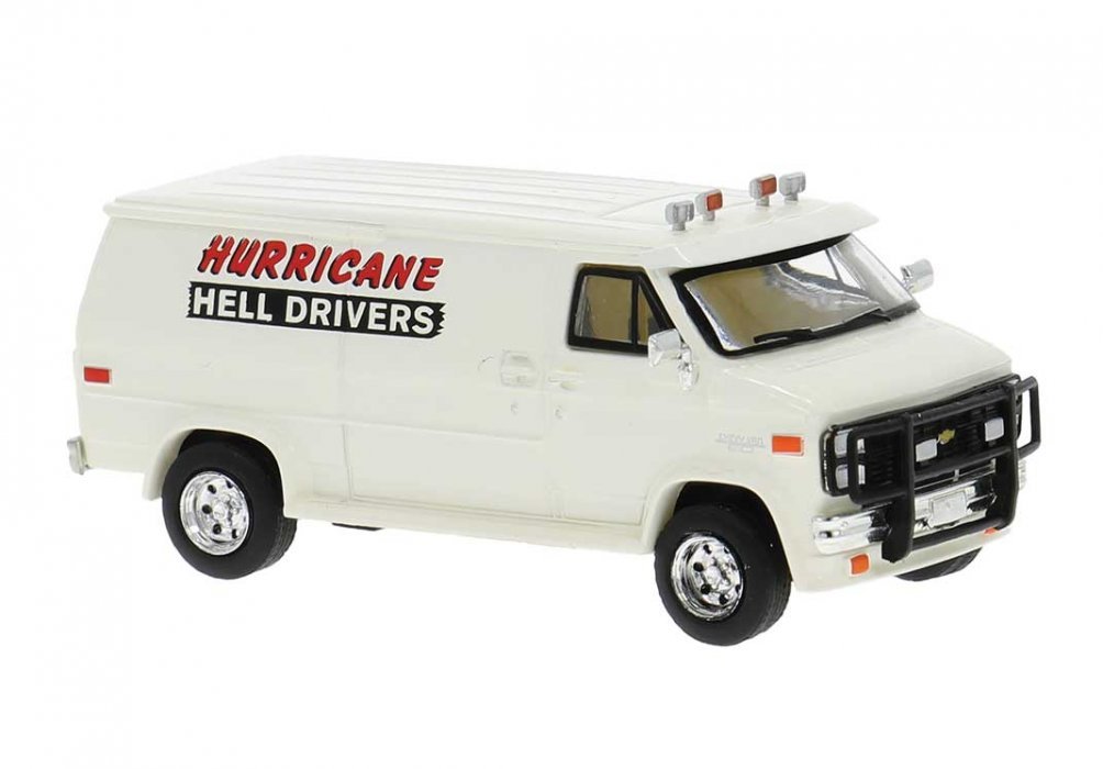 1970s GMC Verdura Cargo Van - Assembled, HO Scale, Brekina Automodelle 18255