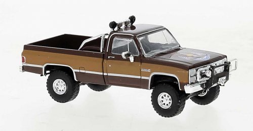 1981 GMC Sierra Grande Pickup Truck - Assembled, HO Scale, Brekina Automodelle 19653